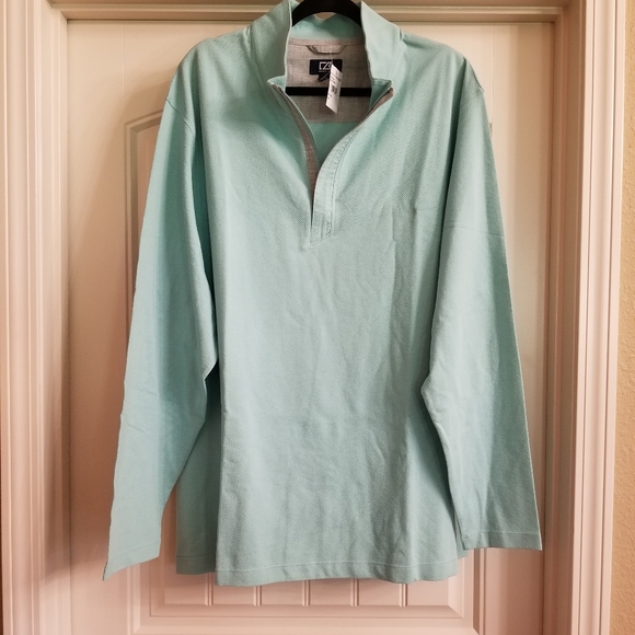 NWT Men's Cutter & Buck 1/4 Zip Pullover - Picture 1 of 6